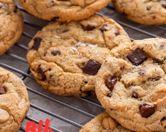 Chocolate Chip Cookie Rezept Digitaler Download | Einfache & leckere Kekse | Druckbare Dessert Rezept PDF