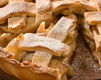 Klassisches Apfelkuchen-Rezept | Traditionelles Hausgemachtes Dessert (Digitaler Download)