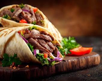 Hausgemachtes Yaprak Döner Rezept, Authentische türkische Fleischstreifen (Digital PDF)
