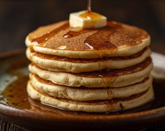 Receta de panqueques esponjosos: Guía fácil para el desayuno, panqueques suaves clásicos (Descarga PDF)