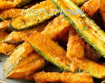 Knusprige Zucchini Rezept mit Taratorsauce (Digitaler Download)
