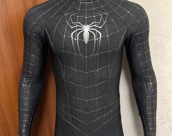 Venom Spider-Man Suit  Symbiote Bodysuit Cosplay Costume Top Version