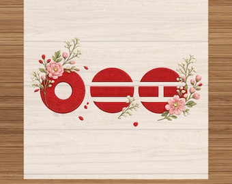 Arirang b-t-ss Floral Merch Shirt DTF TRANSFER: Bang-tan Art, Kppop Army Streetwear