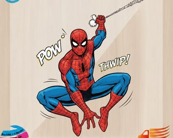 Spider-Man DTF Transfer Ready to Press: Marvel Superhero Heat Transfer for T-Shirts