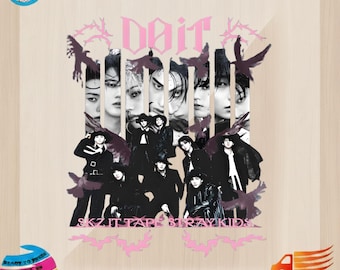 Stray Kids ITAPE DTF Transfer, K-Pop Fan Merch, Ready to Press