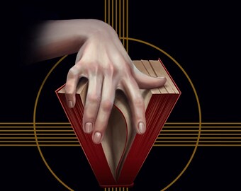 Digital Download Art Print, The Saint Desire Surreal