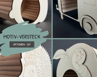 Escondite con motivos de bricolaje