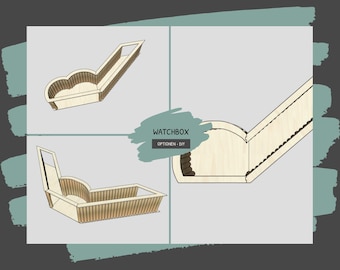 Caja de reloj casera