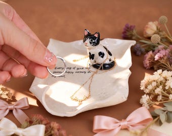 Hochzeit Ring Schale personalisiert, Ringträger Alternative, Benutzerdefinierte Gelübde Ringhalter, Braut Bräutigam Andenken, Verlobung Geschenk für Paar