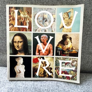 LOUVRE フランス語 美術書 3冊セット Vintage Louvre Book - Etsy