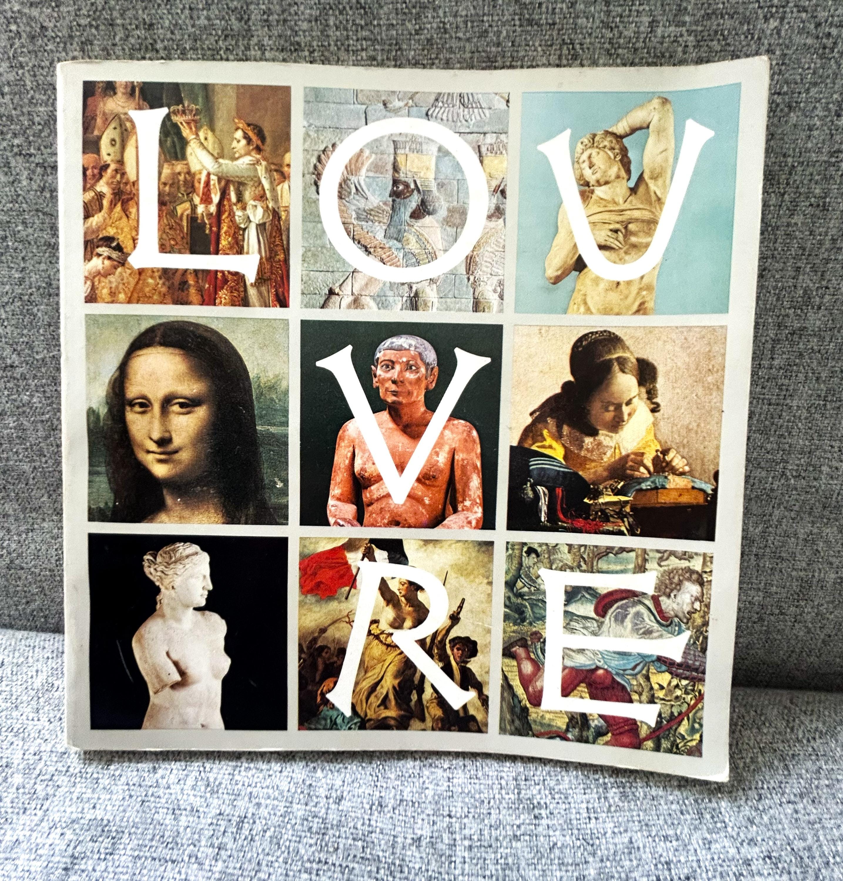Vintage Louvre Book - Etsy