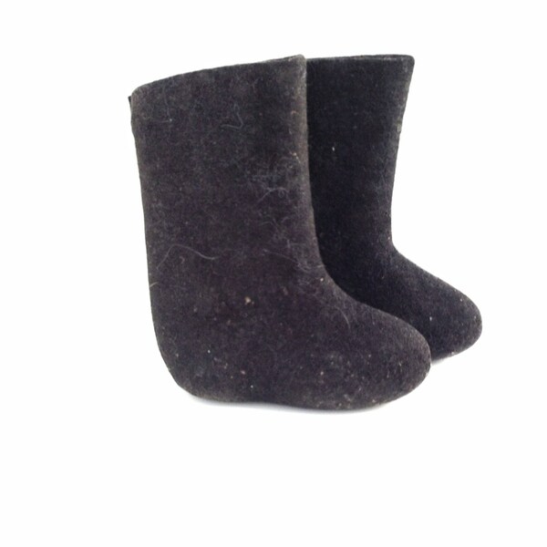 ADORABLE WOOL felted Russian BOOTS (Valenki)