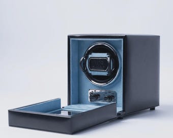 Automatischer Uhrenbeweger für Mechanische Uhren - Silent Motor Luxus Display Box - Dual Power | W-Winder Pro One