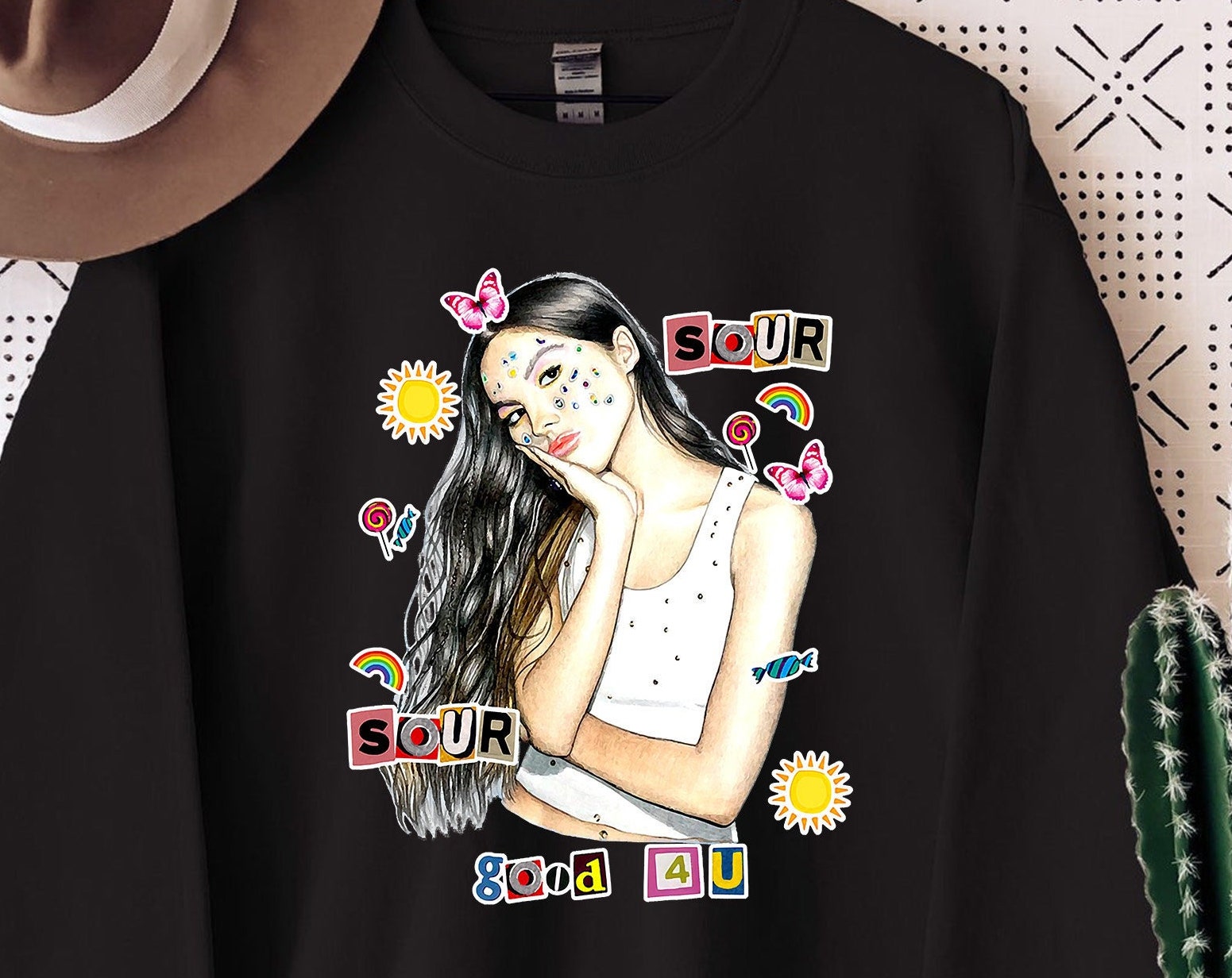 Olivia Rodrigo Sour Sweatshirt, Olivia Sweatshirt, Olivia Rodrigo Sour ...