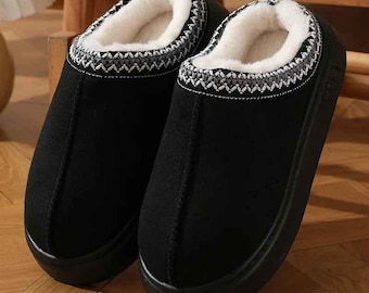 Cozy Winter Slippers – Warm Plush House Shoes