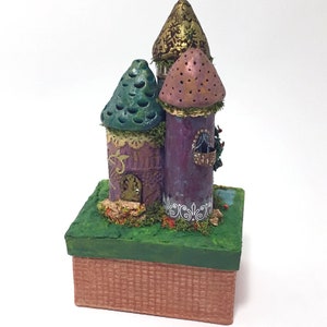Fairy Castle Music Box - sculpture