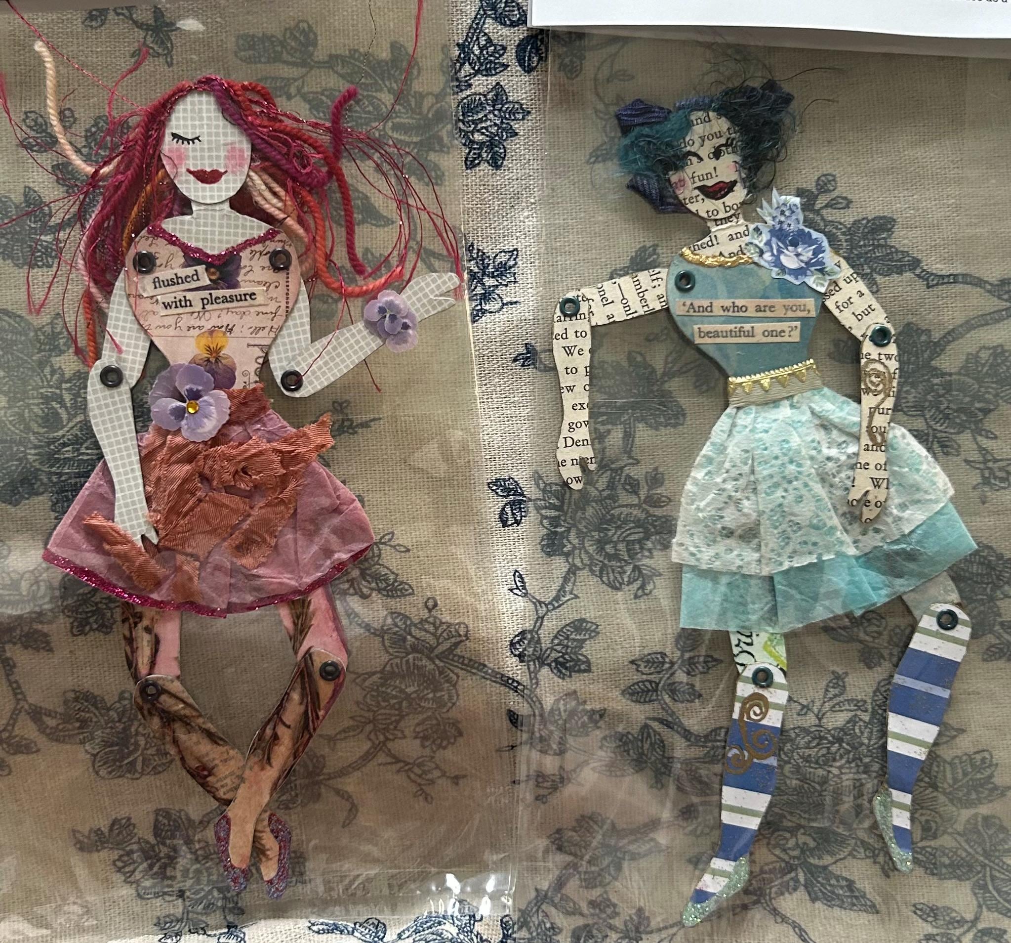Expressive Paper Dolls - Etsy