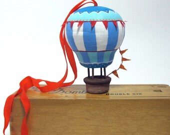 Watte Cotton Paper Hot Air Balloon Ornaments