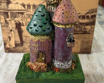 Fairy Castle Music Box - sculpture