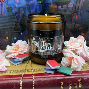 Top Witch Candle Lilac, Sweet Candy & Marshmallow Scented image 2