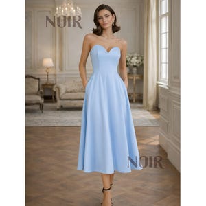 ciel blue dress Duchesse Dress, Ciel ODEEH