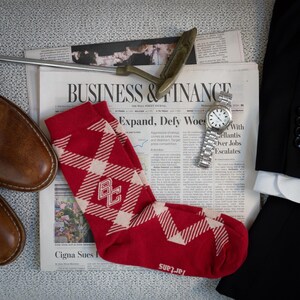 BC Custom-Made Socks and Silk/Wool blend Fashion Accessories (Officially Licensed Collegiate Product)