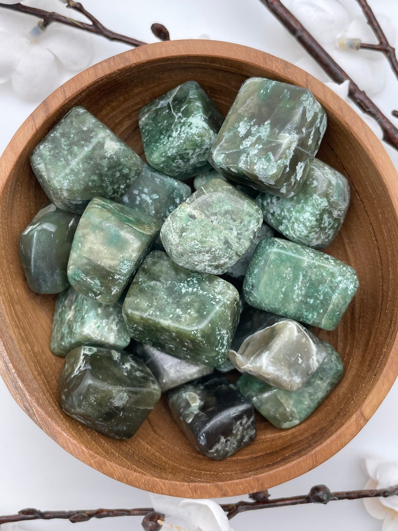 Nephrite Jade Tumbled Stone from Afghanistan image 7