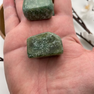 Nephrite Jade Tumbled Stone from Afghanistan image 3