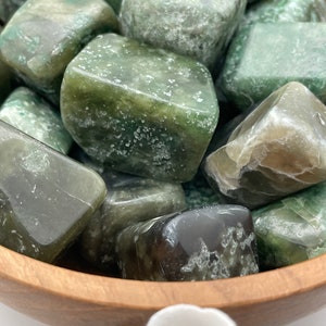 Nephrite Jade Tumbled Stone from Afghanistan image 5