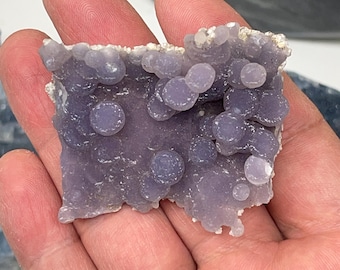 Grape Agate, Purple Botryoidal Chalcedony from Indonesia (667)