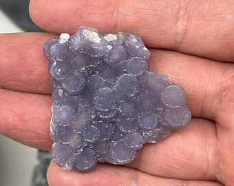 Grape Agate, Purple Botryoidal Chalcedony from Indonesia (670)