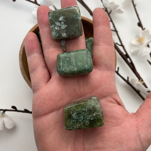 Nephrite Jade Tumbled Stone from Afghanistan image 2