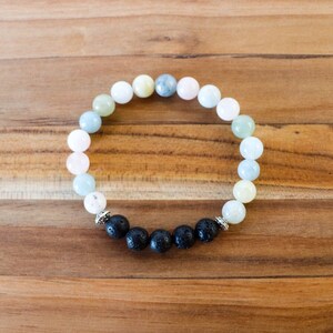 Beryl Essential Oil Diffuser Stretch Bracelet