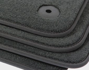 Audi A8/S8 Short Wheelbase Velour Floor Mats 2019-2025 –D5 – Black