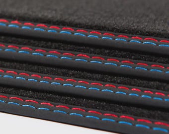BMW X1 Velour Floor Mats 2009-2015 – RWD E84 – M Stitching