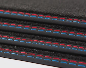 BMW X4 velours vloermatten 2019-2025 – G02 – M-stiksel