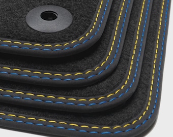 Volvo V40 Floor Mats - 2012-2021 - Sport Stitching