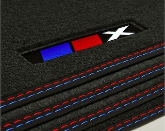 BMW X5 velours vloermatten 2014-2018 – F15 – X-logo