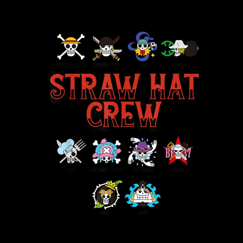 Straw Hat Crew Hat - Etsy