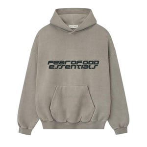 Fear of God Essentials Hoodie Oversized Pullover Sweatshirt image 2