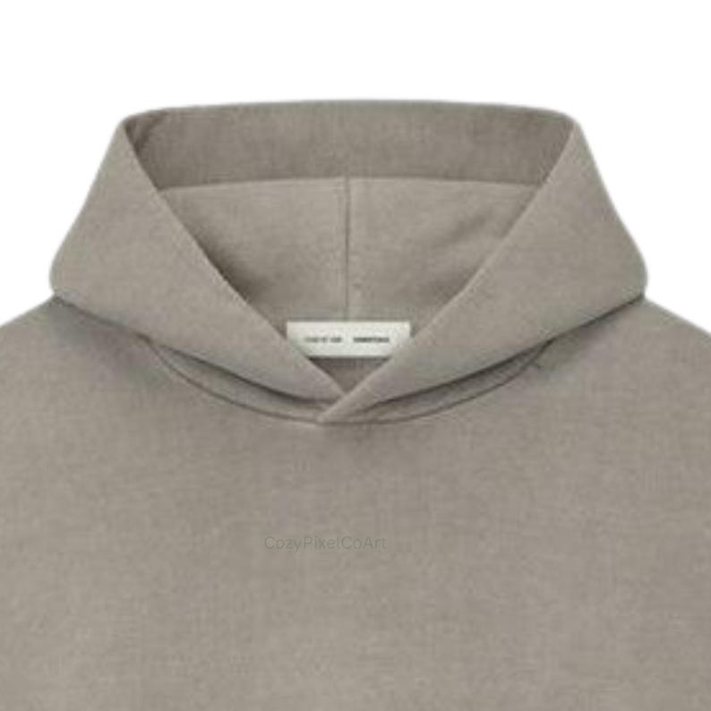 Fear of God Essentials Hoodie Oversized Pullover Sweatshirt image 6