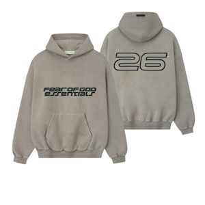 Fear of God Essentials Hoodie Oversized Pullover Sweatshirt image 1