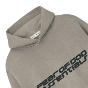 Fear of God Essentials Hoodie Oversized Pullover Sweatshirt image 4