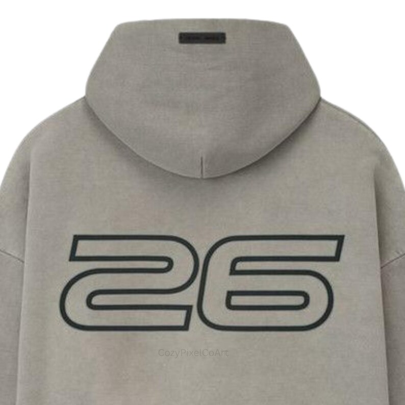 Fear of God Essentials Hoodie Oversized Pullover Sweatshirt image 5