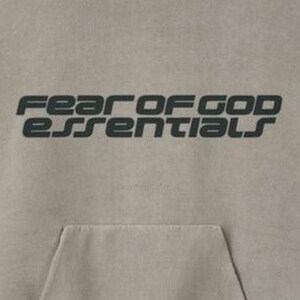 Fear of God Essentials Hoodie Oversized Pullover Sweatshirt image 9