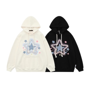 Kawaii Star Hoodie Streetwear Sweatshirt