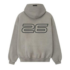 Fear of God Essentials Hoodie Oversized Pullover Sweatshirt image 3