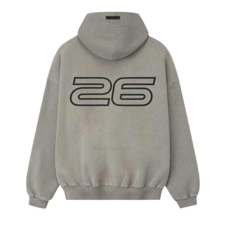 Fear of God Essentials Hoodie Oversized Pullover Sweatshirt image 3