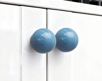 Keramische kastknop, kleurrijke handgrepen, kinderkamerknoppen