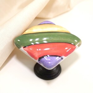 Boho keramische ladeknoppen | Handgrepen keukenkast | Meubelbeslag